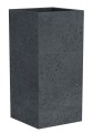 Prostokątna donica słupek kolumna jak beton architektoniczny C-Cube antracytowa.jpg