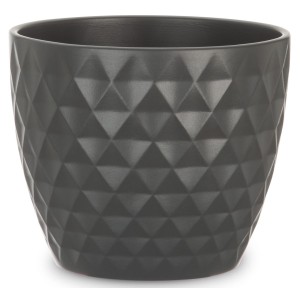 Nowoczesna osłonka na doniczkę Crystal 832 antracytowa 16 Anthrazit Scheurich