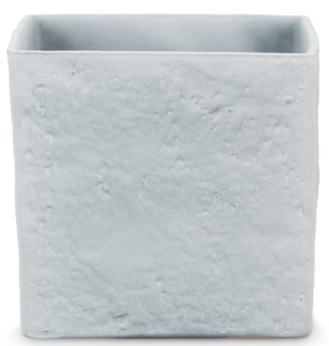 Kamienna kwadratowa osłonka na doniczkę szary kamień.jpg