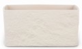 Prostokątna doniczka osłonka ceramiczna kremowy kamień.jpg