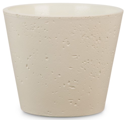 Kremowa osłonka na doniczkę styl skandynawski scheurich.jpg