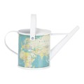 Konewka metalowa z mapą Scheurich Enya World Tour.jpg