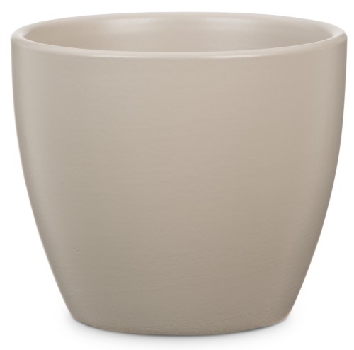 Mała osłonka Scheurich Taupe kaktusy sukulenty małe rośliny.jpg