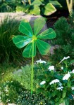 Wiatraczek zielony Scheurich Windy uroczy dodatek na balkon