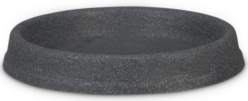 Podstawki pod doniczki Scheurich z polietylenu Marcella czarny granit.jpg