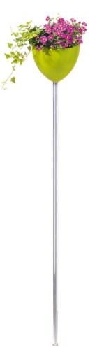 SkyPot Scheurich zielona doniczka na nóżce.jpg