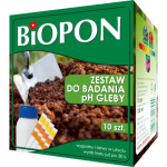 Zestaw do badania pH gleby Biopon 10 szt >>> wygodny i łatwy w użyciu