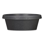 Niska doniczka misa Scheurich Stones Bowl Anthracite powierzchnia kamienna  ciemnoszara