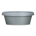 Niska doniczka misa Scheurich Stones Bowl Light Grey powierzchnia kamienna szara