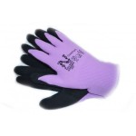 Uniwersalne rękawice ogrodnicze Nelson Garden Comfort • rozmiar 7 • fioletowe