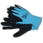 Uniwersalne rękawice ogrodnicze Nelson Garden Comfort • rozmiar 8 • niebieskie