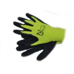 Uniwersalne rękawice ogrodnicze Nelson Garden Comfort • rozmiar 7 • limonkowe