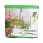 Kiełkownica wielopoziomowa Legutko • zdrowe kiełki łatwo i wygodnie