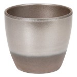 Srebrna osłonka na doniczkę Scheurich 920 Mystic Earth 16