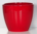 Czerwona doniczka osłonka Scheurich Red sklep z doniczkami.JPG