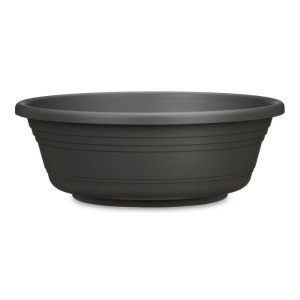 Donica ogrodowa misa JESSICA 45 ciemnoszara Scheurich 340/45 Metallic Grey