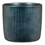 Morska osłonka na doniczkę Scheurich 909 Brillant Petrol 13