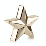 Złota figurka ceramiczna gwiazdka >>> dekoracje na Boże Narodzenie 14
