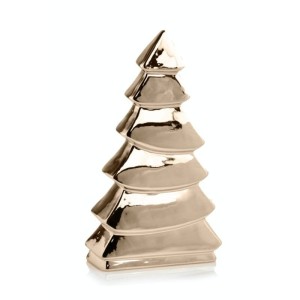 Złota figurka ceramiczna choinka >>> dekoracje na Boże Narodzenie 32