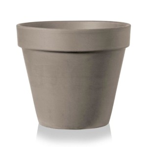 Gliniana mini doniczka ITA VASO VULCANO 9 cm >>> małe doniczki na kaktusy Polnix