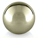 Złota ceramiczna kula dekoracyjna Polnix śr. 9 cm 31.080