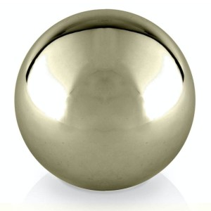 Złota ceramiczna kula dekoracyjna Polnix śr. 15 cm 31.080 