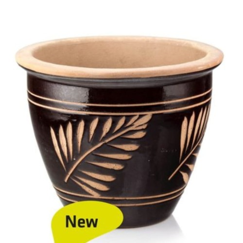 brazowa-donica-ceramiczna-w-liscie-polnix-glazed.jpg