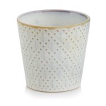 Ceramiczna osłonka na doniczkę z dekoracyjna powierzchnią 14 Polnix Vintage 07.113