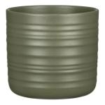 Ceramiczna osłonka na doniczkę Scheurich 850 Forest Green 14 zielona