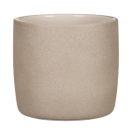 Osłonka na doniczkę Scheurich 900 Taupe Stone 15 szarobeżowa