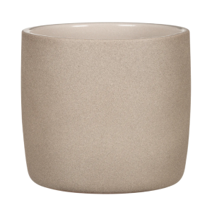 Osłonka na doniczkę Scheurich 900 Taupe Stone 18 szarobeżowa