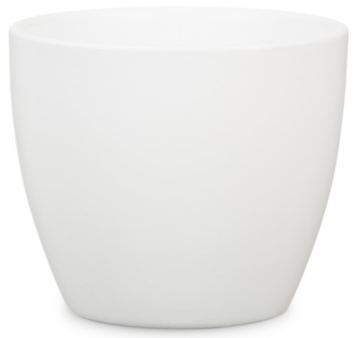 Mała osłonka Scheurich Panna biała kaktusy sukulenty małe rośliny.jpg