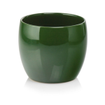 Zielona osłonka na doniczkę kula 17 cm doniczka Polnix Vintage 31.148 