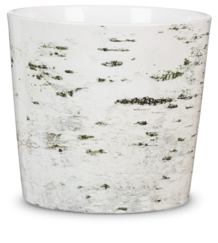 Scheurich Betulla osłonka ceramiczna z wzorem kory brzozy nowość.jpg