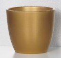 Złota doniczka ceramiczna osłonka Scheurich Gold sklep markowedonice.jpg